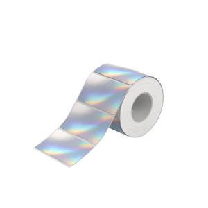 Etiketit Laser hopea - 50 x 30 mm (240 kpl:n pakkaus)