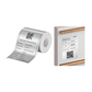 Niimbot Etikettrulle - Borstad Silver 50 x 90 mm, 60 st (M-serie) - LabelMate