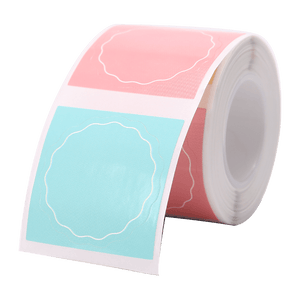 Niimbot Etikettrulle - Godis, runda 34 x 34 mm, 200 st (2 rullar) - LabelMate