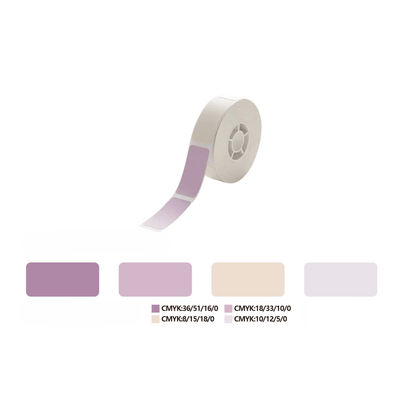 Lila etiketter till Niimbot D11